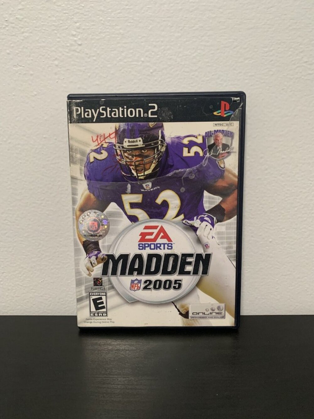 Madden 2005 - PS2 - PlayStation 2 - Tested - Good Condition - NFL - Ray Lewis